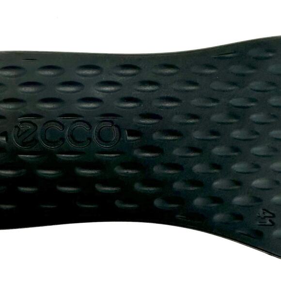 Ecco Women Danish Design Sneakers Size 10 White Leather Lace-Up Unisex Shoes - Picture 14 of 16